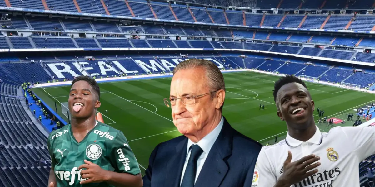 Tras Endrick y Vinicius, Florentino quiere repetir la misma fórmula con un jugador brasileño.