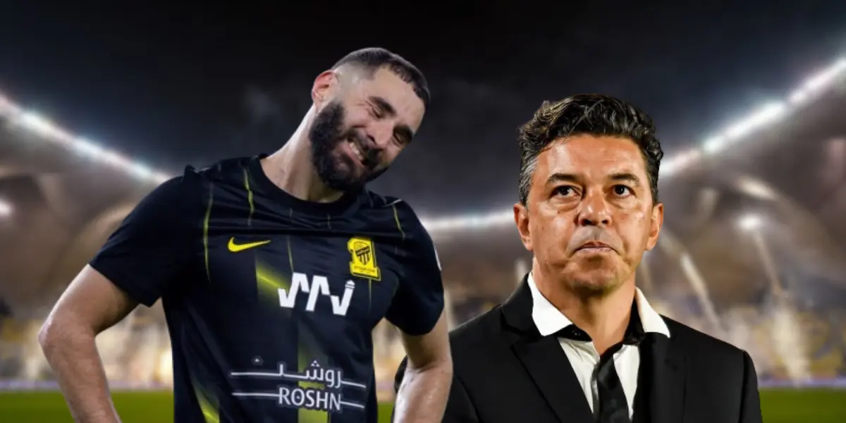 Tras la pelea entre Gallardo y Benzema, la decisión del Al Ittihad desde ahora