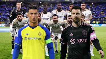 Un jugador del Real Madrid opina entre Cristiano Ronaldo y Leo Messi.