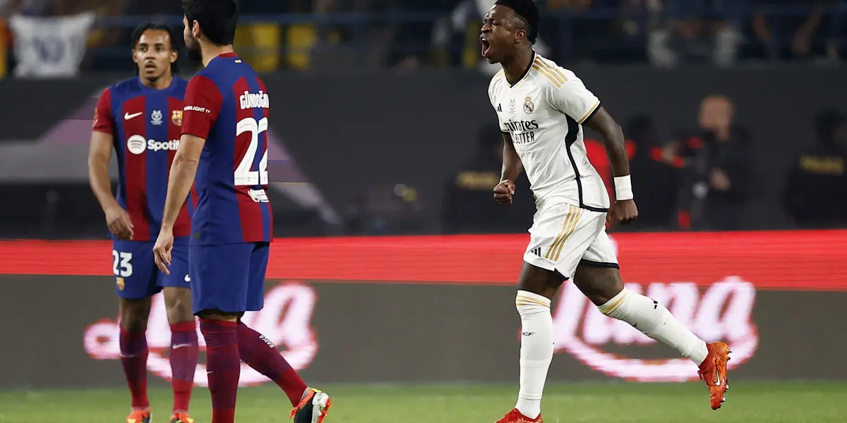 (VIDEO) Gana el Real Madrid, doblete de Vinicius para derrotar al Barcelona 