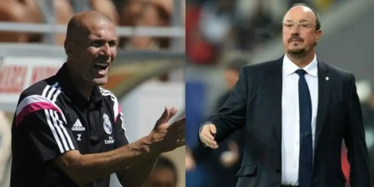 Zinedine Zidane asumía en lugar de Rafa Benítez