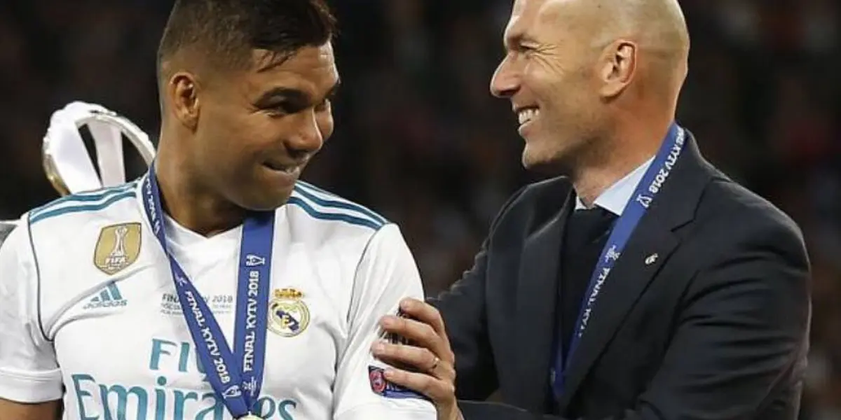 Zinedine Zidane le daría lugar en el equipo a Casemiro, el resto es historia…